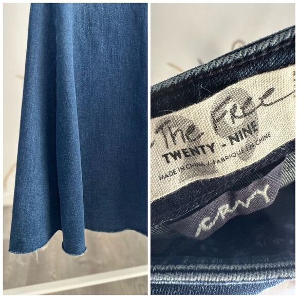 We The Free Ma Cherie Super High Rise CRVY Flare Jeans - Picture 6 of 7